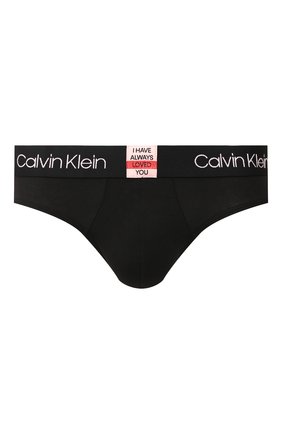 Мужские хлопковые брифы CALVIN KLEIN черного цвета по цене 2995 руб., арт. NB2090A | Фото 1 Мужские хлопковые брифы CALVIN KLEIN черного цвета, арт. NB2090A | Фото 1