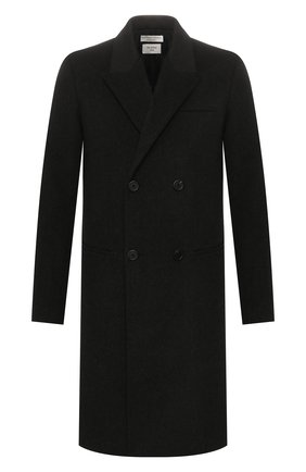 Мужской пальто из смеси шерсти и кашемира BOTTEGA VENETA темно-серого цвета по цене 309000 руб., арт. 599294/VKLU0 | Фото 1 Мужской пальто из смеси шерсти и кашемира BOTTEGA VENETA темно-серого цвета, арт. 599294/VKLU0 | Фото 1