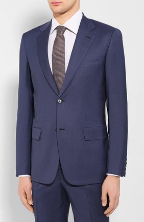 Мужской шерстяной костюм BRIONI синего цвета по цене 458000 руб., арт. RAH00W/P9A1U/PARLAMENT0 | Фото 2 Мужской шерстяной костюм BRIONI синего цвета, арт. RAH00W/P9A1U/PARLAMENT0 | Фото 2 (Материал подклада: Хлопок, Синтетический материал; Рукава: Длинные; Материал внешний: Шерсть; Костюмы М: Однобортный; Стили: Классический; Региональные ограничения белый список (Axapta Mercury): RU)