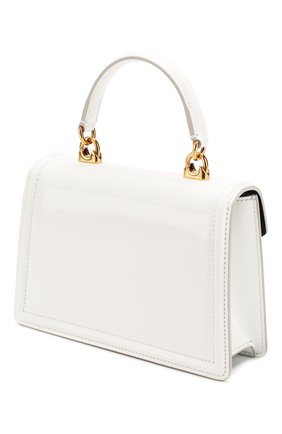 Женская сумка devotion small DOLCE & GABBANA белого цвета по цене 167000 руб., арт. BB6711/A1037 | Фото 3 Женская сумка devotion small DOLCE & GABBANA белого цвета, арт. BB6711/A1037 | Фото 3 (Женское Кросс-КТ: Вечерняя сумка; Сумки-технические: Сумки через плечо, Сумки top-handle; Материал: Натуральная кожа; Ремень/цепочка: На ремешке; Размер: small)