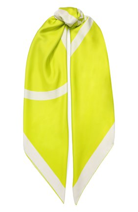 Женский шелковый платок valentino garavani VALENTINO желтого цвета по цене 36800 руб., арт. TW0EB104/MPT | Фото 1 Женский шелковый платок valentino garavani VALENTINO желтого цвета, арт. TW0EB104/MPT | Фото 1