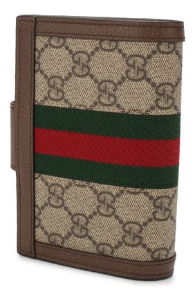 Женские обложка для паспорта ophidia GUCCI бежевого цвета по цене 25850 руб., арт. 598914/96IWG | Фото 2 Женские обложка для паспорта ophidia GUCCI бежевого цвета, арт. 598914/96IWG | Фото 2
