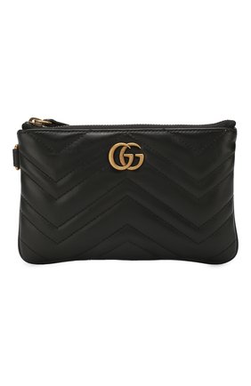 Женские кожаный кошелек gg marmont GUCCI черного цвета по цене 39400 руб., арт. 598598/DTDCT | Фото 1 Женские кожаный кошелек gg marmont GUCCI черного цвета, арт. 598598/DTDCT | Фото 1