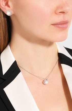 Женский комплект originally SWAROVSKI серебряного цвета по цене 12890 руб., арт. 5479911 | Фото 2 Женский комплект originally SWAROVSKI серебряного цвета, арт. 5479911 | Фото 2