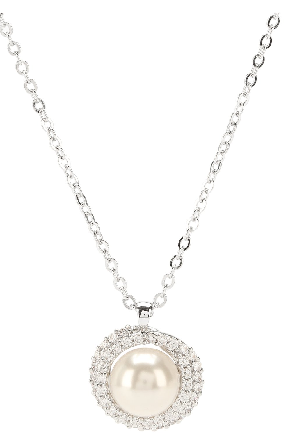 Женский комплект originally SWAROVSKI серебряного цвета по цене 12890 руб., арт. 5479911 | Фото 4 Женский комплект originally SWAROVSKI серебряного цвета, арт. 5479911 | Фото 4