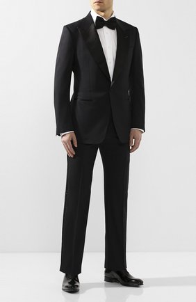 Мужские лаковые оксфорды SANTONI черного цвета по цене 59950 руб., арт. MCCR16229BC3JVERN01 | Фото 2 Мужские лаковые оксфорды SANTONI черного цвета, арт. MCCR16229BC3JVERN01 | Фото 2