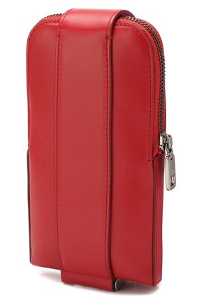 Мужского кожаный чехол для iphone DOLCE & GABBANA красного цвета по цене 42700 руб., арт. BP2576/AJ806 | Фото 2 Мужского кожаный чехол для iphone DOLCE & GABBANA красного цвета, арт. BP2576/AJ806 | Фото 2