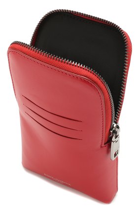 Мужского кожаный чехол для iphone DOLCE & GABBANA красного цвета по цене 42700 руб., арт. BP2576/AJ806 | Фото 3 Мужского кожаный чехол для iphone DOLCE & GABBANA красного цвета, арт. BP2576/AJ806 | Фото 3
