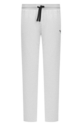 Мужские хлопковые брюки EMPORIO ARMANI серого цвета по цене 7880 руб., арт. 111809/0P571 | Фото 1 Мужские хлопковые брюки EMPORIO ARMANI серого цвета, арт. 111809/0P571 | Фото 1