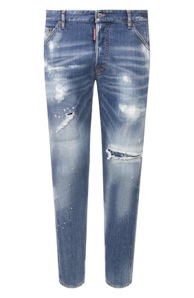 Мужские джинсы DSQUARED2 синего цвета по цене 39950 руб., арт. S71LB0721/S30664 | Фото 1 Мужские джинсы DSQUARED2 синего цвета, арт. S71LB0721/S30664 | Фото 1