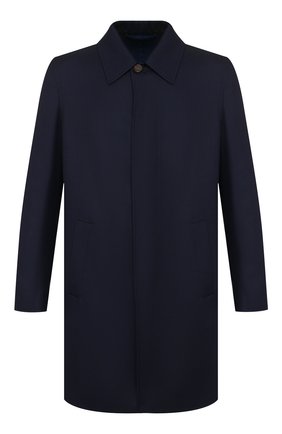 Мужской шерстяное пальто BRIONI темно-синего цвета по цене 253000 руб., арт. S0PZ0L/06AX6 | Фото 1 Мужской шерстяное пальто BRIONI темно-синего цвета, арт. S0PZ0L/06AX6 | Фото 1