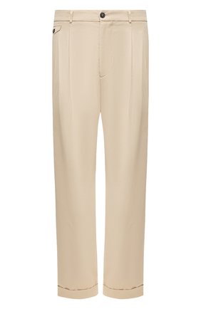 Мужские хлопковые брюки GIORGIO ARMANI бежевого цвета по цене 89950 руб., арт. 0SGPP0B0/T01MP | Фото 1 Мужские хлопковые брюки GIORGIO ARMANI бежевого цвета, арт. 0SGPP0B0/T01MP | Фото 1 (Материал внешний: Хлопок; Случай: Повседневный; Стили: Минимализм)