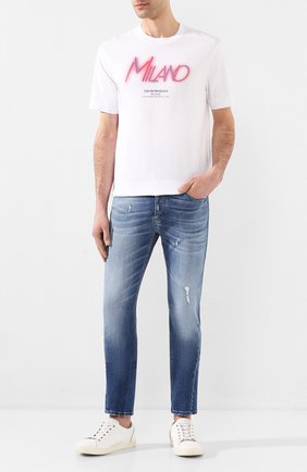 Мужские джинсы PREMIUM MOOD DENIM SUPERIOR синего цвета по цене 16100 руб., арт. S20 0352752182/BARRET | Фото 2 Мужские джинсы PREMIUM MOOD DENIM SUPERIOR синего цвета, арт. S20 0352752182/BARRET | Фото 2