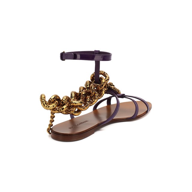 Кожаные сандалии Devotion Dolce&Gabbana 11017644