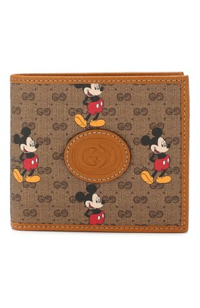 Мужской портмоне disney x gucci GUCCI коричневого цвета по цене 31500 руб., арт. 602549/HWUBM | Фото 1 Мужской портмоне disney x gucci GUCCI коричневого цвета, арт. 602549/HWUBM | Фото 1
