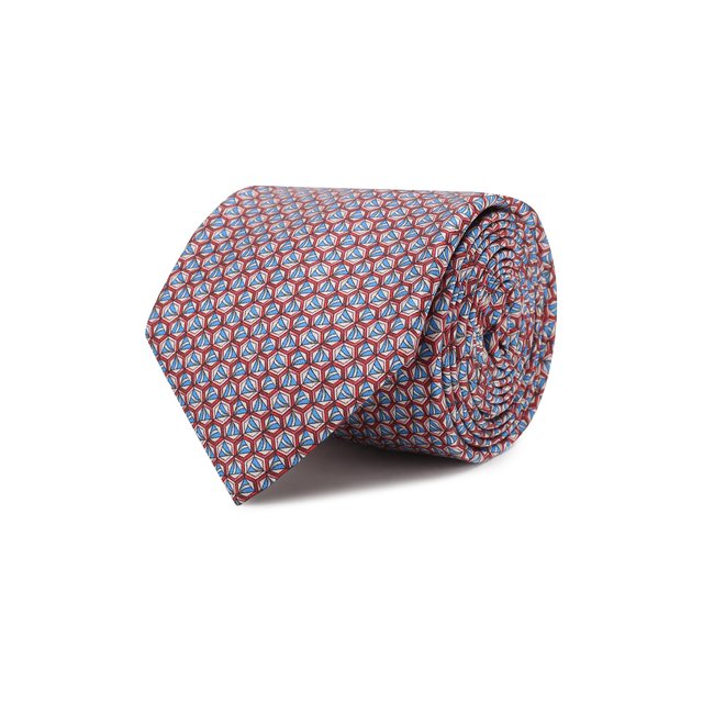Шелковый галстук Zilli 10888136