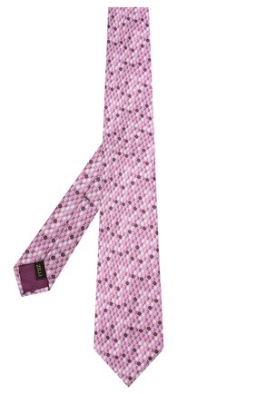 Мужской шелковый галстук ZILLI розового цвета, арт. 50544/TIES | Фото 2 (Стили: Классический; Принт: С принтом; Материал: Текстиль, Шелк; Региональные ограничения белый список (Axapta Mercury): RU)