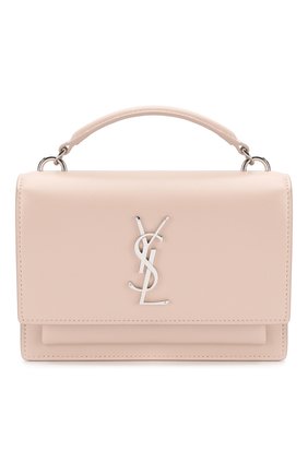Женская сумка sunset SAINT LAURENT светло-розового цвета по цене 122000 руб., арт. 533026/D422N | Фото 1 Женская сумка sunset SAINT LAURENT светло-розового цвета, арт. 533026/D422N | Фото 1