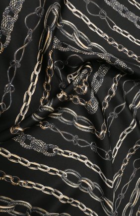 Женский шелковый платок ALEXANDER MCQUEEN черного цвета по цене 14600 руб., арт. 621010/3001Q | Фото 2 Женский шелковый платок ALEXANDER MCQUEEN черного цвета, арт. 621010/3001Q | Фото 2