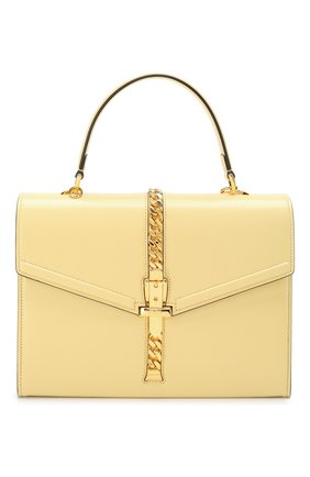 Женская сумка sylvie 1969 small GUCCI кремвого цвета по цене 239600 руб., арт. 602781/1DB0G | Фото 1 Женская сумка sylvie 1969 small GUCCI кремвого цвета, арт. 602781/1DB0G | Фото 1