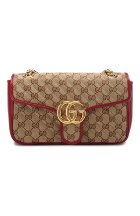 Женская сумка gg marmont small GUCCI красного цвета по цене 127900 руб., арт. 443497/HVKEG | Фото 1 Женская сумка gg marmont small GUCCI красного цвета, арт. 443497/HVKEG | Фото 1
