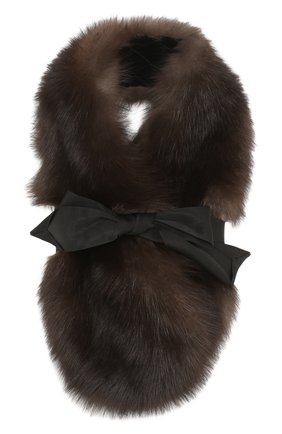 Мужские шарф из меха соболя BLACK SABLE коричневого цвета по цене 88000 руб., арт. BS-004S | Фото 1 Мужские шарф из меха соболя BLACK SABLE коричневого цвета, арт. BS-004S | Фото 1