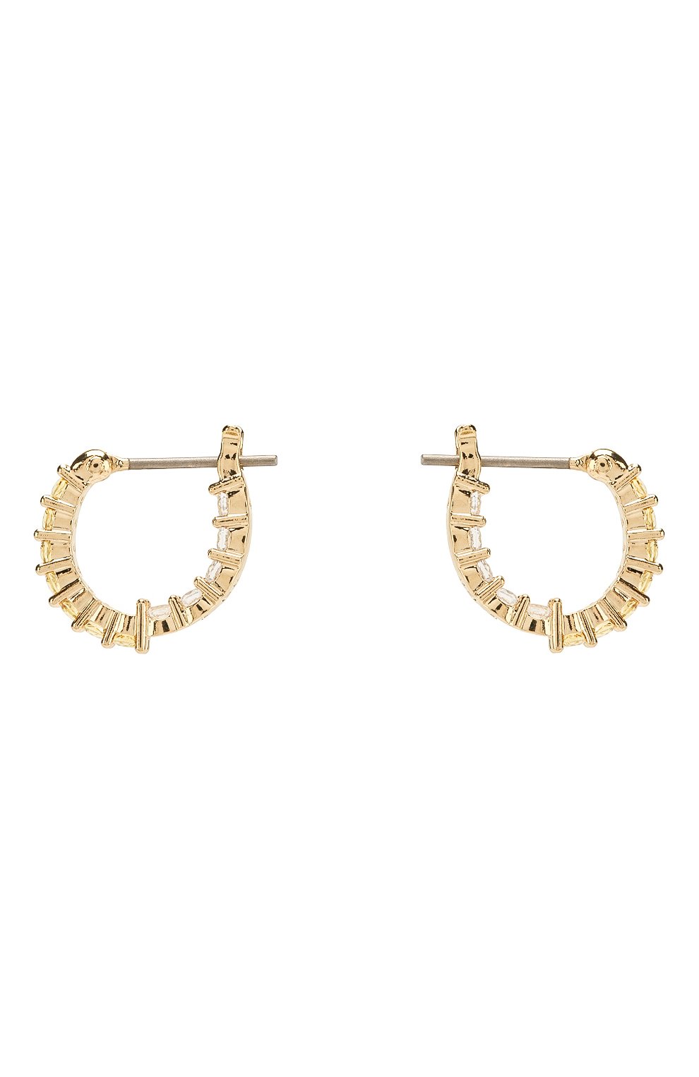 Женские серьги vittore SWAROVSKI золотого цвета по цене 5480 руб., арт. 5522880 | Фото 3 Женские серьги vittore SWAROVSKI золотого цвета, арт. 5522880 | Фото 3