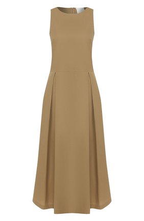 Женское хлопковое платье TWINS FLORENCE бежевого цвета по цене 25550 руб., арт. TWFPE20ABI0008B | Фото 1 Женское хлопковое платье TWINS FLORENCE бежевого цвета, арт. TWFPE20ABI0008B | Фото 1