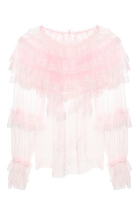 Женская блузка DOLCE & GABBANA розового цвета по цене 127500 руб., арт. F73Z6T/HLMMR | Фото 1 Женская блузка DOLCE & GABBANA розового цвета, арт. F73Z6T/HLMMR | Фото 1