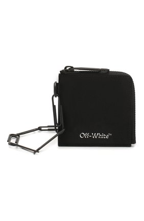 Мужской текстильный кошелек для монет OFF-WHITE черного цвета по цене 38900 руб., арт. 0MNC017S205210201000 | Фото 1 Мужской текстильный кошелек для монет OFF-WHITE черного цвета, арт. 0MNC017S205210201000 | Фото 1