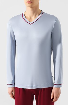 Мужская пижама ZIMMERLI голубого цвета по цене 19350 руб., арт. 3410-96068 | Фото 2 Мужская пижама ZIMMERLI голубого цвета, арт. 3410-96068 | Фото 2