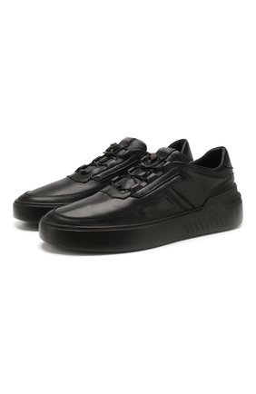 Мужские кожаные кеды TOD’S черного цвета по цене 41100 руб., арт. XXM14C0CT10JUS | Фото 1 Мужские кожаные кеды TOD’S черного цвета, арт. XXM14C0CT10JUS | Фото 1