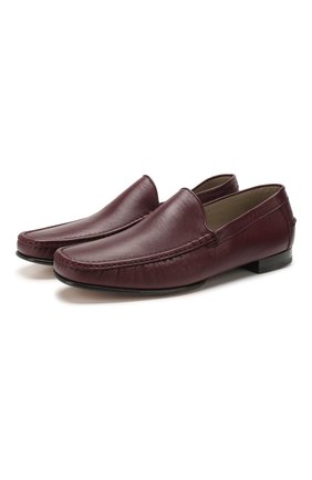 Мужские кожаные лоферы KITON бордового цвета по цене 87250 руб., арт. USSCIR0N00648 | Фото 1 Мужские кожаные лоферы KITON бордового цвета, арт. USSCIR0N00648 | Фото 1