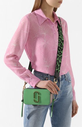 Женская сумка snapshot small MARC JACOBS (THE) зеленого цвета по цене 31900 руб., арт. M0012007 | Фото 2 Женская сумка snapshot small MARC JACOBS (THE) зеленого цвета, арт. M0012007 | Фото 2