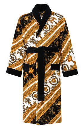 Мужской хлопковый халат VERSACE разноцветного цвета по цене 58950 руб., арт. ZACP00008/ZC0SP075 | Фото 1 Мужской хлопковый халат VERSACE разноцветного цвета, арт. ZACP00008/ZC0SP075 | Фото 1