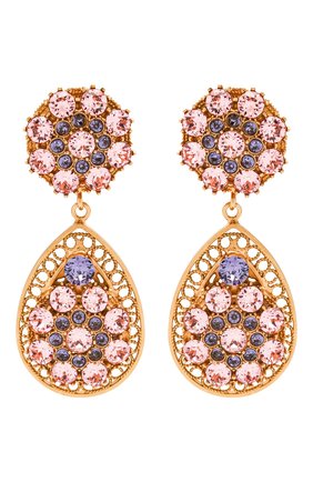 Женские клипсы DOLCE & GABBANA сиреневого цвета по цене 77400 руб., арт. WEM2B6/W1111 | Фото 1 Женские клипсы DOLCE & GABBANA сиреневого цвета, арт. WEM2B6/W1111 | Фото 1
