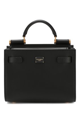 Женская сумка sicily 62 small DOLCE & GABBANA черного цвета по цене 132000 руб., арт. BB6836/AV385 | Фото 1 Женская сумка sicily 62 small DOLCE & GABBANA черного цвета, арт. BB6836/AV385 | Фото 1