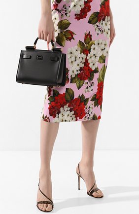 Женская сумка sicily 62 small DOLCE & GABBANA черного цвета по цене 132000 руб., арт. BB6836/AV385 | Фото 2 Женская сумка sicily 62 small DOLCE & GABBANA черного цвета, арт. BB6836/AV385 | Фото 2