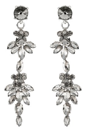 Женские серьги OSCAR DE LA RENTA серого цвета по цене 39150 руб., арт. S20J178BLD | Фото 1 Женские серьги OSCAR DE LA RENTA серого цвета, арт. S20J178BLD | Фото 1