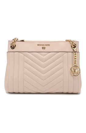 Женская сумка susan small MICHAEL MICHAEL KORS светло-розового цвета по цене 38400 руб., арт. 30H9GUSL1T | Фото 1 Женская сумка susan small MICHAEL MICHAEL KORS светло-розового цвета, арт. 30H9GUSL1T | Фото 1