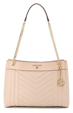 Женская сумка susan medium MICHAEL MICHAEL KORS светло-розового цвета по цене 39950 руб., арт. 30H9GUSL2T | Фото 1 Женская сумка susan medium MICHAEL MICHAEL KORS светло-розового цвета, арт. 30H9GUSL2T | Фото 1