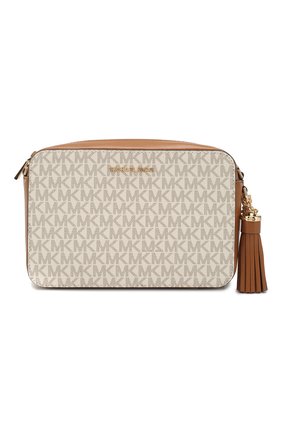 Женская сумка jet set medium MICHAEL MICHAEL KORS кремвого цвета по цене 18700 руб., арт. 32F8GF5M2B | Фото 1 Женская сумка jet set medium MICHAEL MICHAEL KORS кремвого цвета, арт. 32F8GF5M2B | Фото 1