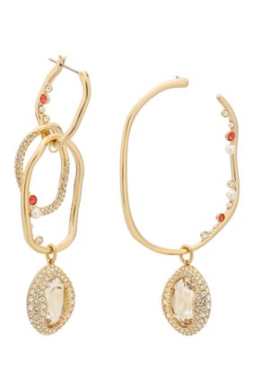 Женские серьги shell SWAROVSKI золотого цвета по цене 14890 руб., арт. 5520663 | Фото 1 Женские серьги shell SWAROVSKI золотого цвета, арт. 5520663 | Фото 1