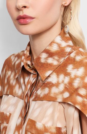 Женские серьги shell SWAROVSKI золотого цвета по цене 14890 руб., арт. 5520663 | Фото 2 Женские серьги shell SWAROVSKI золотого цвета, арт. 5520663 | Фото 2