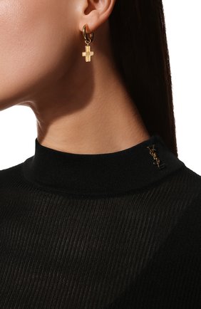 Женские серьги fima COPINE JEWELRY золотого цвета по цене 12100 руб., арт. FIMA | Фото 2 Женские серьги fima COPINE JEWELRY золотого цвета, арт. FIMA | Фото 2