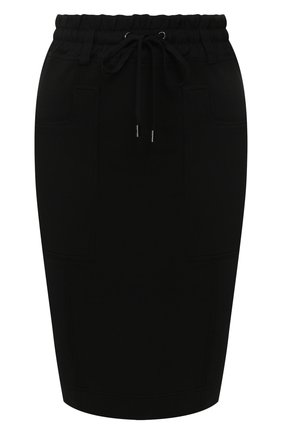 Женская юбка из смеси шелка и хлопка TOM FORD черного цвета по цене 132500 руб., арт. GCJ258-FAX468 | Фото 1 Женская юбка из смеси шелка и хлопка TOM FORD черного цвета, арт. GCJ258-FAX468 | Фото 1