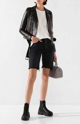 Женская хлопковый лонгслив ALEXANDERWANG.T белого цвета по цене 17400 руб., арт. 4CC1201078 | Фото 2 Женская хлопковый лонгслив ALEXANDERWANG.T белого цвета, арт. 4CC1201078 | Фото 2
