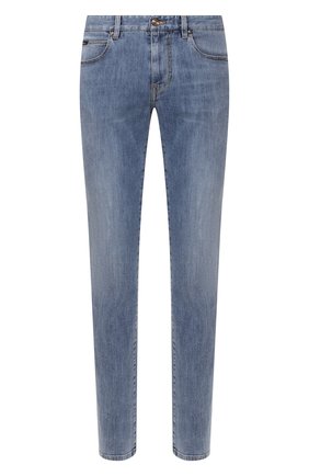 Мужские джинсы Z ZEGNA голубого цвета по цене 27100 руб., арт. VU702/ZZ530 | Фото 1 Мужские джинсы Z ZEGNA голубого цвета, арт. VU702/ZZ530 | Фото 1