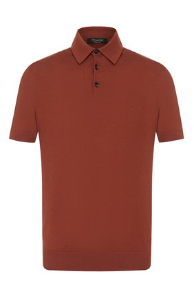 Мужское хлопковое поло ERMENEGILDO ZEGNA коричневого цвета по цене 59950 руб., арт. UUC90/C32 | Фото 1 Мужское хлопковое поло ERMENEGILDO ZEGNA коричневого цвета, арт. UUC90/C32 | Фото 1