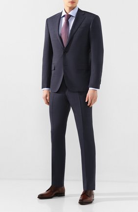 Мужская хлопковая сорочка CORNELIANI синего цвета по цене 19550 руб., арт. 85P100-0111269/00 | Фото 2 Мужская хлопковая сорочка CORNELIANI синего цвета, арт. 85P100-0111269/00 | Фото 2